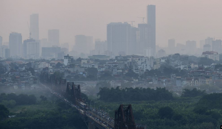 Báo động đỏ ô nhiễm không khí ở các đô thị lớn