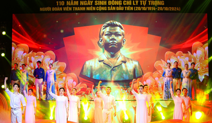 Trọng thể lễ kỷ niệm 110 năm Ngày sinh đồng chí Lý Tự Trọng