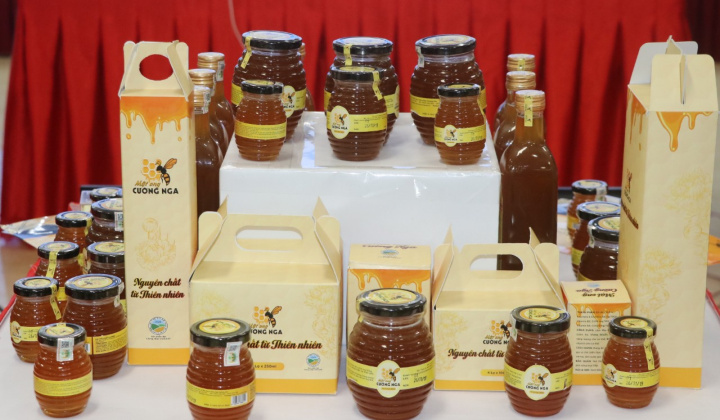 Mật ong Cường Nga và hành trình xây dựng thương hiệu đạt chuẩn OCOP 4 sao