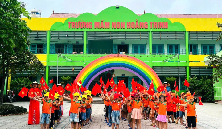 Trường Mầm non Hoằng Trinh: Phát triển toàn diện giáo dục cho trẻ
