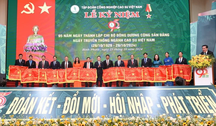 95 năm ngành Cao su Việt Nam đồng hành cùng đất nước