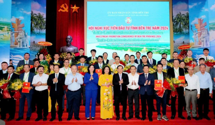 Hội nghị Xúc tiến đầu tư tỉnh Bến Tre năm 2024
