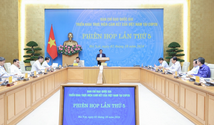 Hướng tới mục tiêu an toàn trước thiên tai, giảm phát thải khí nhà kính, đưa mức phát thải ròng về "0" theo đúng cam kết