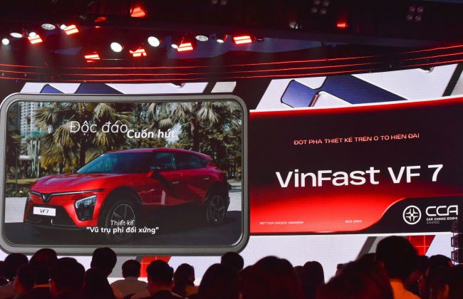 Lý giải chiến thắng thuyết phục của VinFast VF 7 tại Better Choice Awards 2024