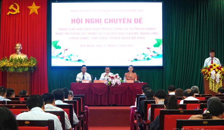 Đắk Nông: Kỷ luật, kỷ cương trong thực thi công vụ và trách nhiệm người đứng đầu