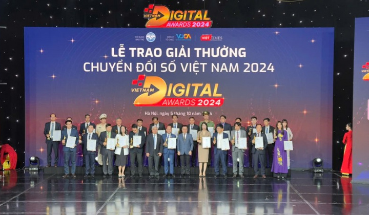 Vinh danh 45 đơn vị, giải pháp chuyển đổi số xuất sắc