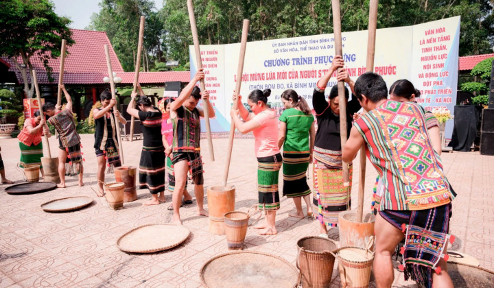 Trong âm vang tiếng chày trên sóc Bom Bo