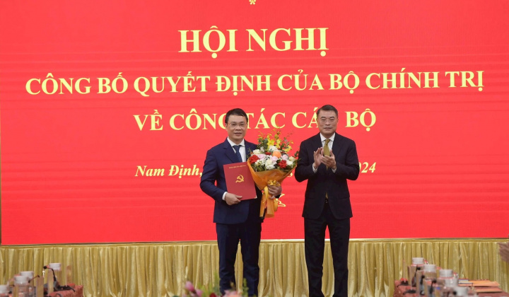 Nam Định có Bí thư Tỉnh ủy mới