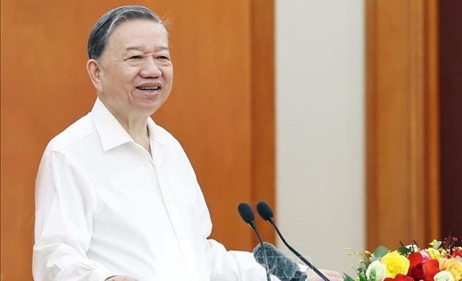 Tổng Bí thư Tô Lâm làm việc với Tiểu ban Kinh tế - Xã hội Đại hội XIV của Đảng