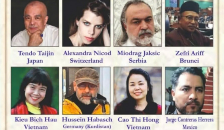 Hai tác giả Việt Nam tham dự "Gặp gỡ hòa bình các nhà văn Thế giới" tại Ấn Độ