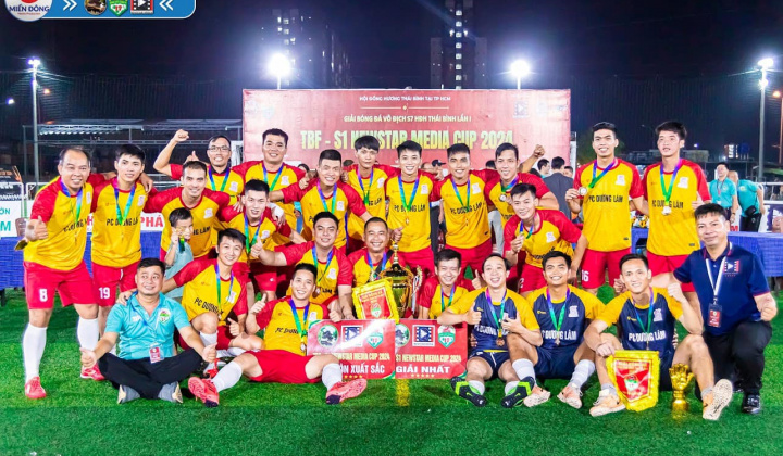 Giải bóng đá vô địch S7 Hội đồng hương Thái Bình: Nơi gặp gỡ, gắn bó tinh thần đồng hương