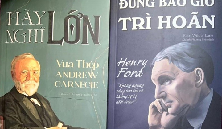 Tác giả/dịch giả Khánh Phương vừa hoàn thành 4 sách biên dịch