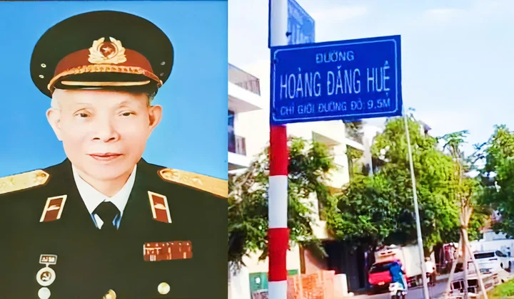 Thiếu tướng Hoàng Đăng Huệ - Người con Nam Định được vinh danh bằng việc đặt tên đường tại TP Nha Trang