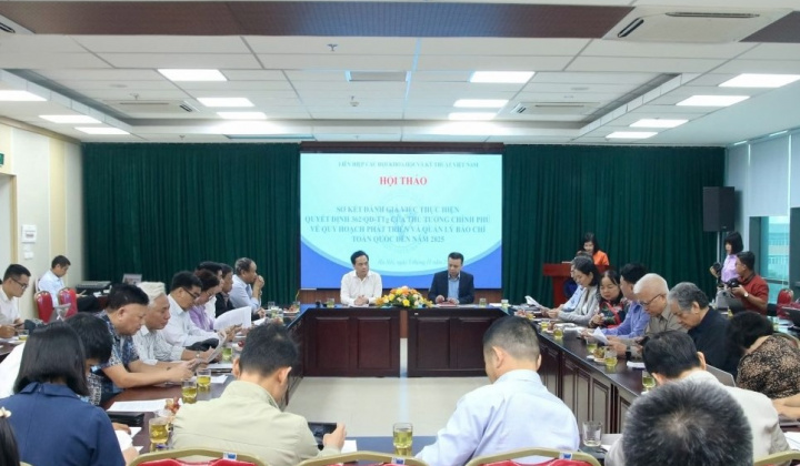 Liên hiệp Hội Việt Nam đánh giá 5 năm thực hiện Quy hoạch phát triển và quản lý báo chí