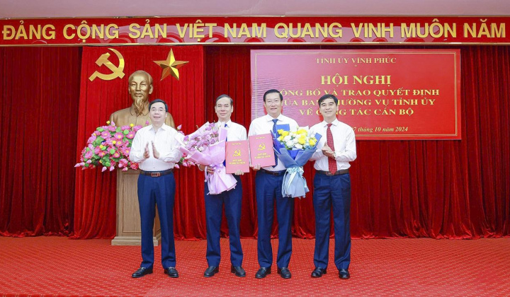Vĩnh Phúc có tân Trưởng Ban Tuyên giáo Tỉnh ủy