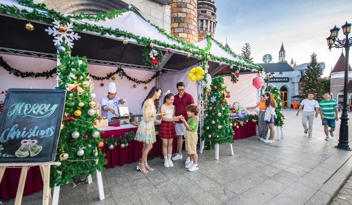 Thành phố Thủ Đức đi đầu trend đi chơi Noel sớm