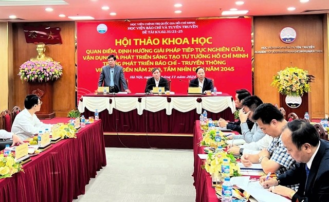 Tư tưởng Hồ Chí Minh với nền Báo chí nước nhà trong giai đoạn mới