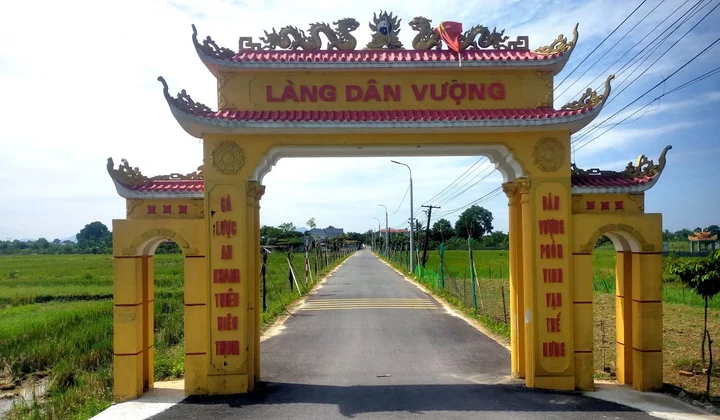 Thiệu Chính cán đích xã Nông thôn mới nâng cao