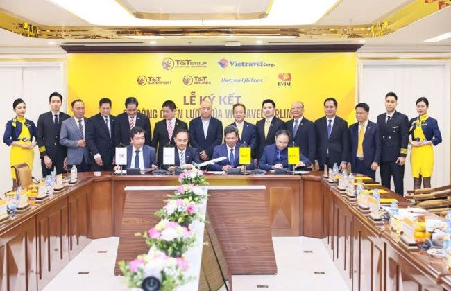 T&T Group trở thành cổ đông chiến lược của Vietravel Airlines