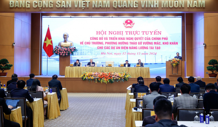 Tháo gỡ ngay các vướng mắc để khai thác sử dụng đối với các dự án điện năng lượng tái tạo