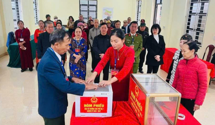 Ngày hội của toàn dân: Quảng Ninh hoàn thành bầu cử trưởng thôn, bản, khu phố