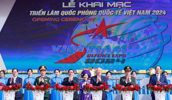Khai mạc Triển lãm Quốc phòng quốc tế Việt Nam 2024