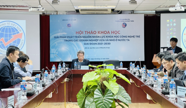 Giải pháp phát triển nguồn nhân lực khoa học công nghệ trẻ trong các doanh nghiệp vừa và nhỏ ở nước ta giai đoạn 2021-2030