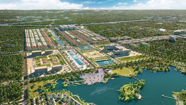 Cận cảnh công viên Sun World tại đô thị nghỉ dưỡng Sun Group Hà Nam sắp hoàn thiện