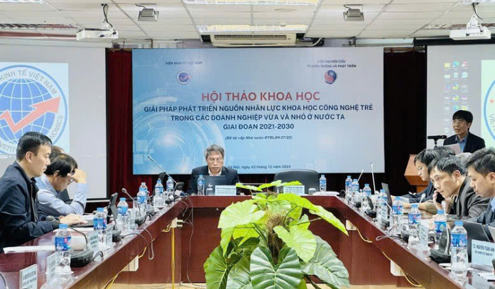 Giải pháp phát triển nguồn nhân lực khoa học công nghệ trẻ trong các doanh nghiệp vừa và nhỏ Việt Nam