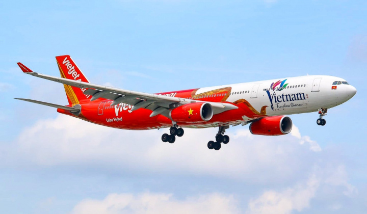 Tưng bừng ngày đôi cuối năm với 1 triệu vé máy bay Vietjet giảm 100%