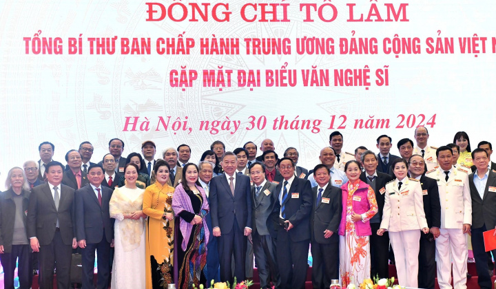 Sứ mệnh cao cả nhất của văn nghệ sĩ cách mạng là kiến tạo nhân cách văn hóa, xây dựng con người XHCN