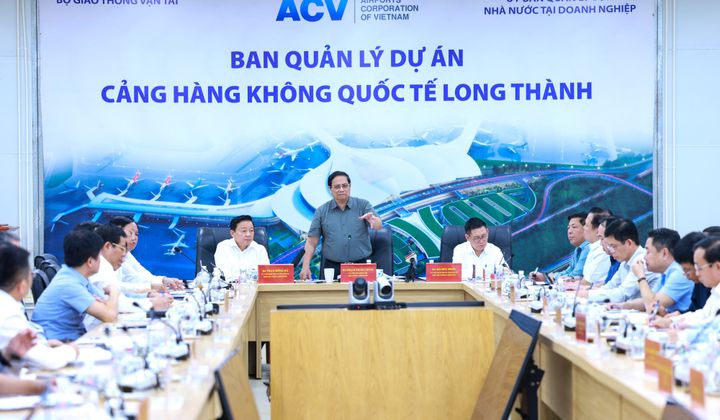 Sân bay Long Thành phải hoàn thành trong năm 2025 và đưa vào khai thác trước 28/2/2026