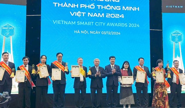Đà Nẵng tiếp tục dẫn đầu ở Giải thưởng Thành phố thông minh Việt Nam 2024