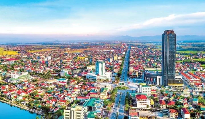 Thành phố Hà Tĩnh mở rộng đạt tiêu chí đô thị loại II