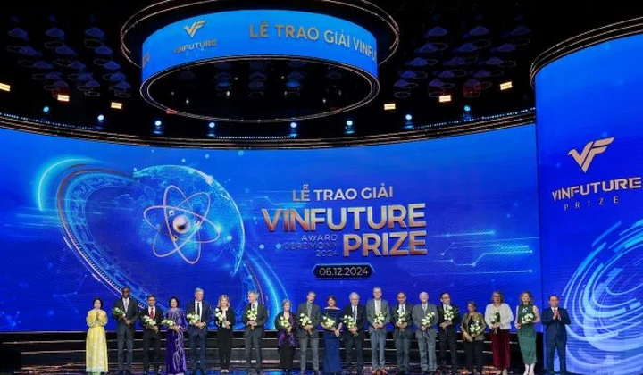 Giải thưởng VinFuture năm 2024 vinh danh 4 công trình khoa học “Bứt phá kiên cường”