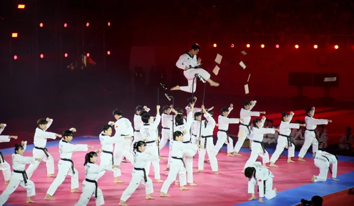 Khai mạc Giải Taekwondo Cảnh sát Châu Á mở rộng năm 2024 tại Quảng Ninh