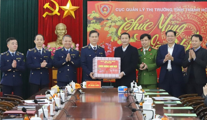 Thanh Hóa: Lãnh đạo tỉnh thăm chúc tết các cơ quan, đơn vị, doanh nghiệp