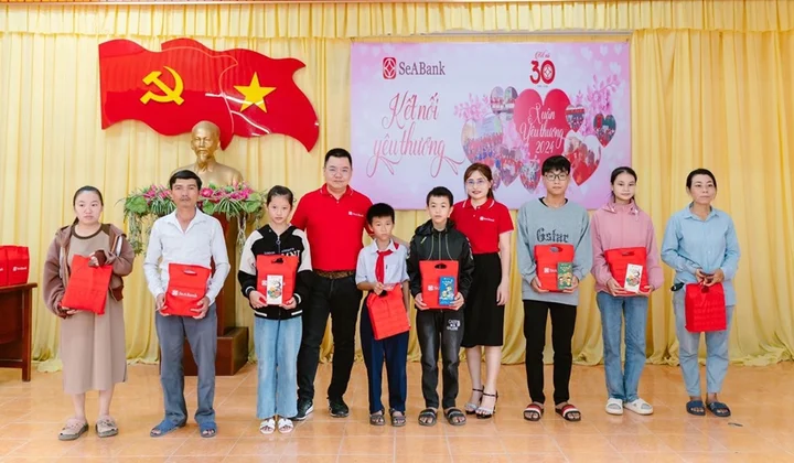 SeABank mang hơi ấm mùa xuân đến với những người có hoàn cảnh khó khăn