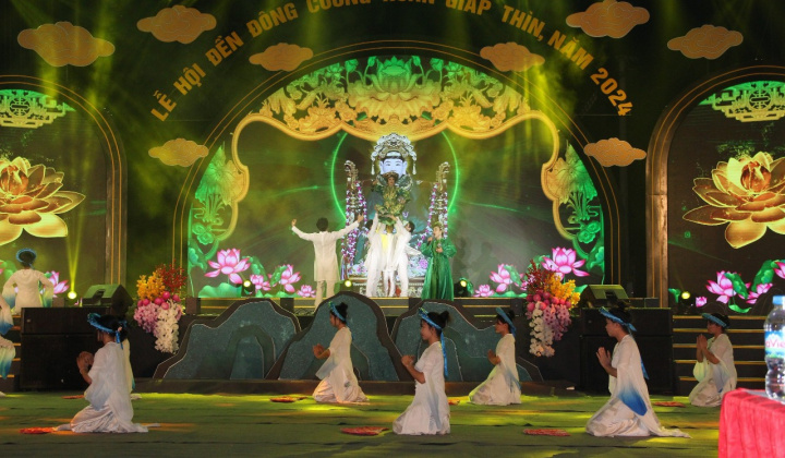 Huyện Văn Yên (Yên Bái): Khai mạc Lễ hội đền Đông Cuông năm 2024