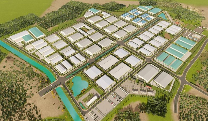 Đầu tư xây dựng và kinh doanh kết cấu hạ tầng khu công nghiệp Phúc Sơn (Bắc Giang)