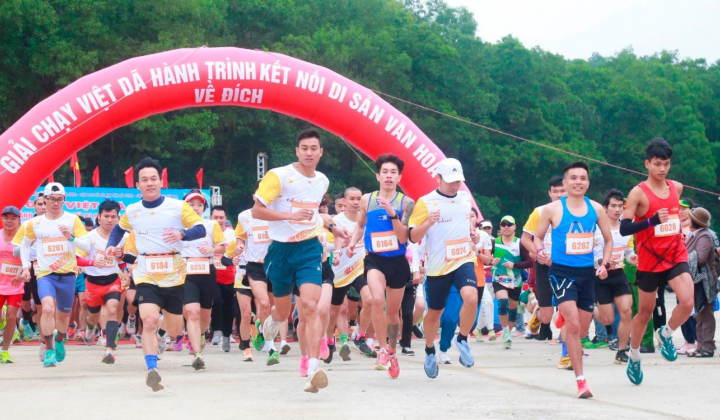 Giải việt dã “Hành trình kết nối di sản văn hóa”