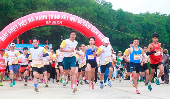 Giải việt dã “Hành trình kết nối di sản văn hóa”