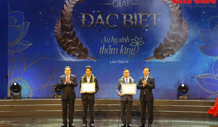 Tôn vinh Thầy thuốc Việt Nam và trao giải cuộc thi viết 'Sự hy sinh thầm lặng' lần VI