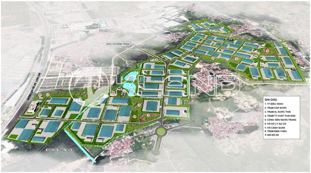 Đầu tư dự án đầu tư xây dựng và kinh doanh kết cấu hạ tầng khu công nghiệp Việt Hàn mở rộng