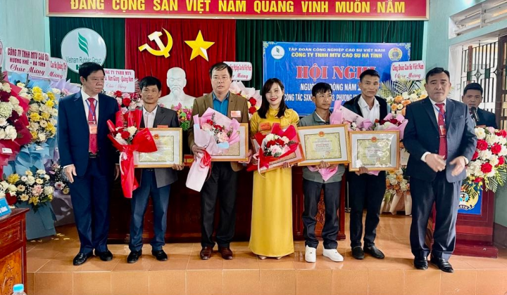 Công ty TNHH MTV Cao su Hà Tĩnh phấn đấu doanh thu 126 tỷ trong năm 2024