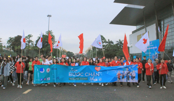 Vĩnh Phúc: Phát động hưởng ứng Chiến dịch “Triệu bước chân nhân ái”