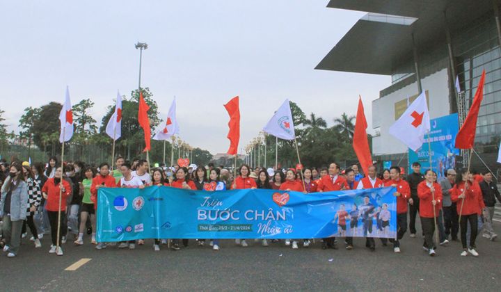 Vĩnh Phúc: Phát động hưởng ứng Chiến dịch “Triệu bước chân nhân ái”