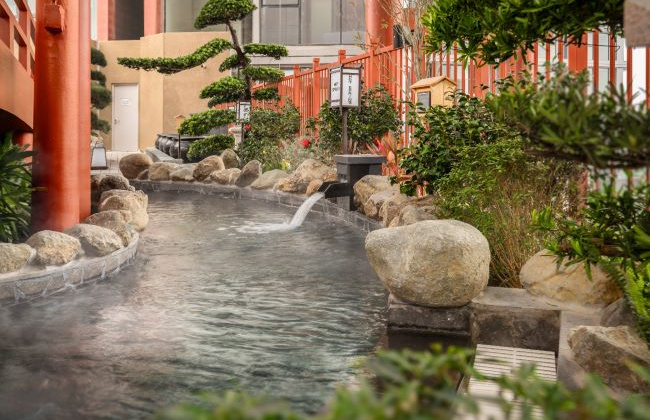 Chính thức khai trương tổ hợp khoáng nóng Nhật Bản giữa lòng Ecopark, cách hồ Hoàn Kiếm 14km
