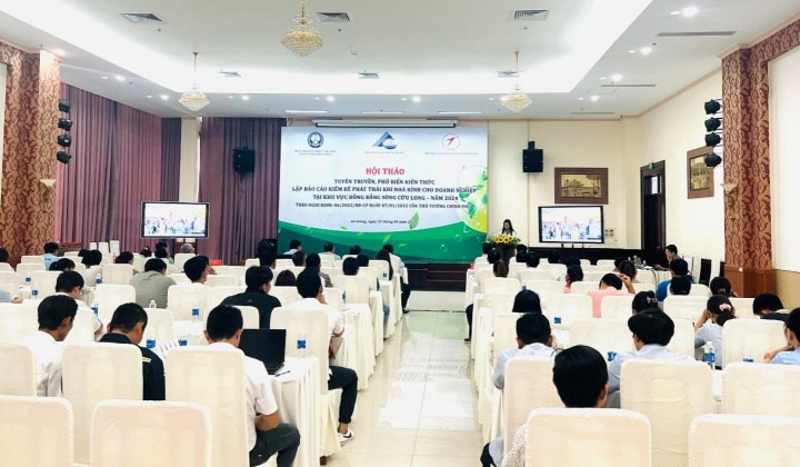 Tuyên truyền kiểm kê phát thải khí nhà kính cho doanh nghiệp