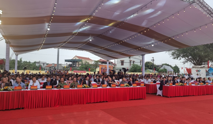 Huyện Gia Viễn (Ninh Bình) tổ chức lễ kỷ niệm 1100 năm ngày sinh vua Đinh Tiên Hoàng